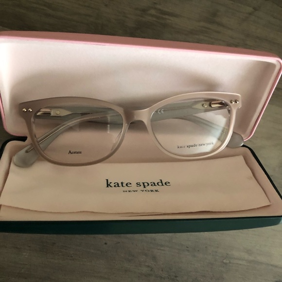 kate spade Accessories - NWT Kate Spade eyeglasses acetate so happy to see you